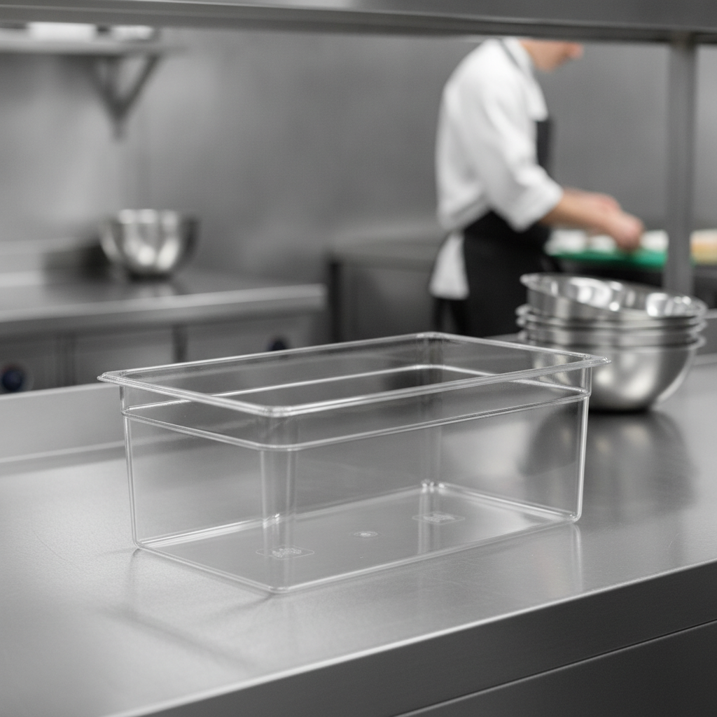 Copolymer Gastronorm Food Tray 25.6L for Food Service