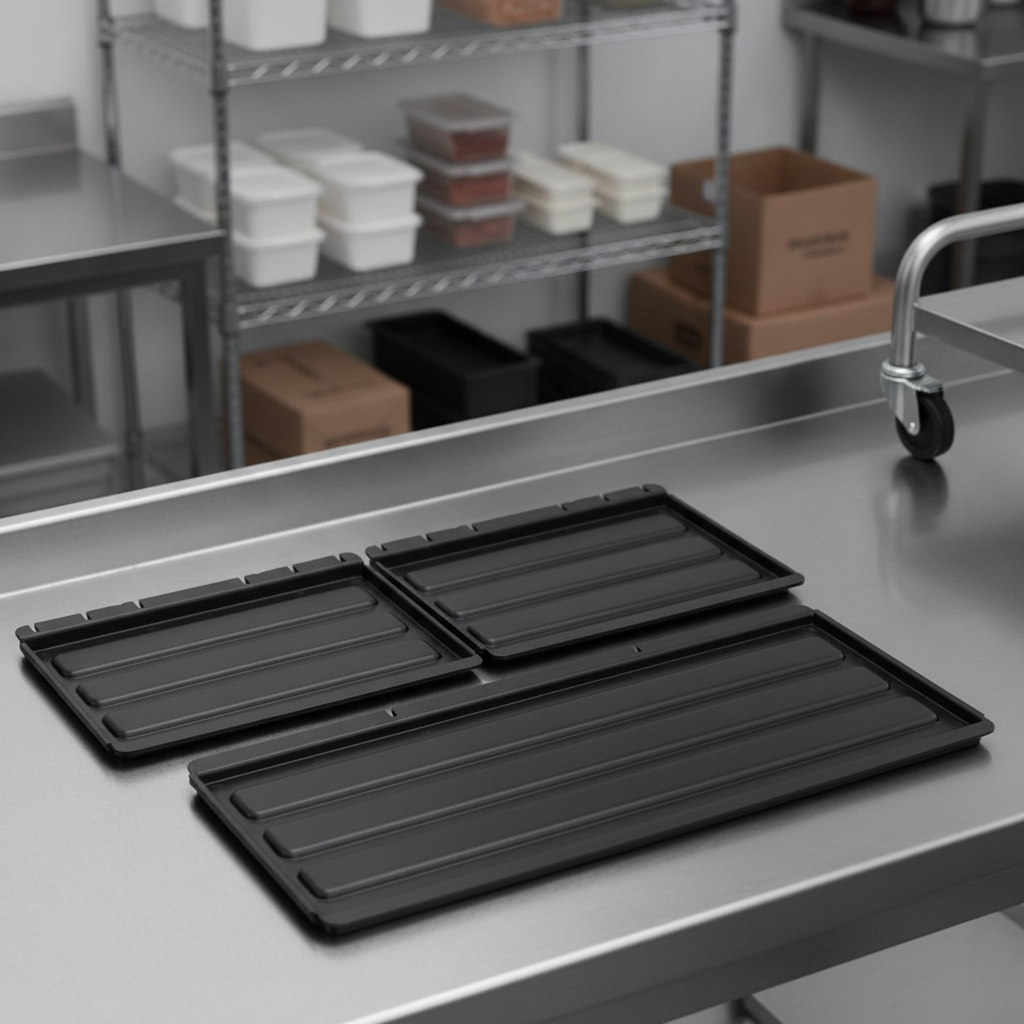 Polypropylene Shelf Panel Set for Utility Carts