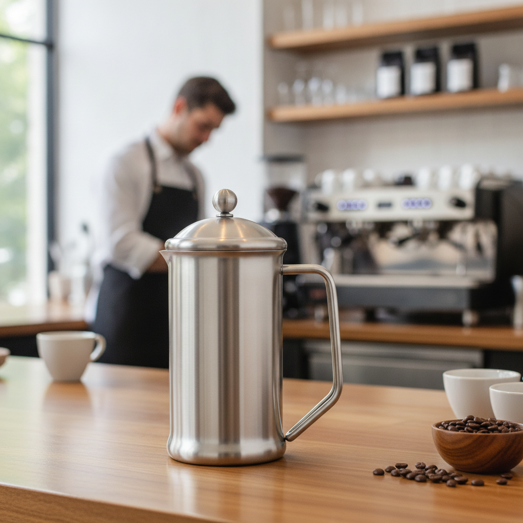 Stainless Steel Cafetiere 900ml for Coffee Lovers
