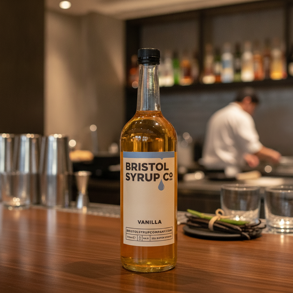 Vanilla Syrup 750ml for Creative Cocktails
