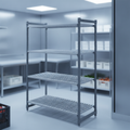 Composite 4 Tier Shelving Unit 1220mm for Versatile Storage