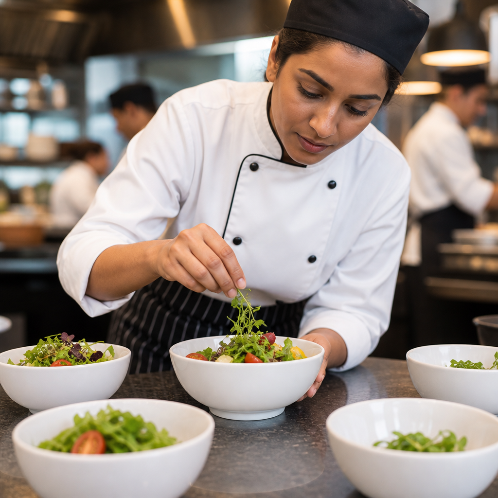 Salad Bowls 130mm Porcelain for Restaurants & Cafés (Pack of 12)