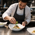Bowls 235mm Porcelain for Professional Catering (Pack of 12)