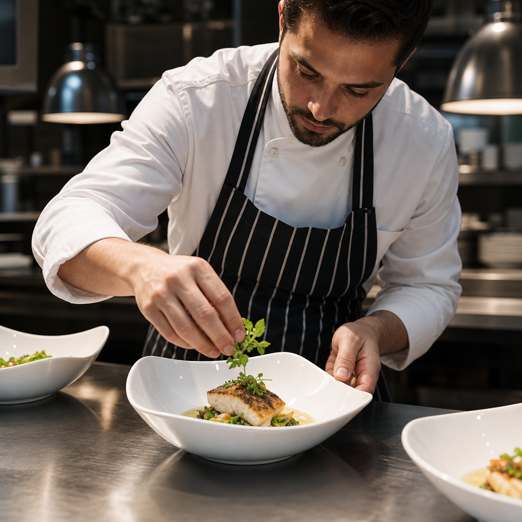 Bowls 235mm Porcelain for Professional Catering (Pack of 12)