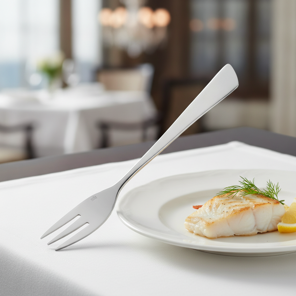18/10 Stainless Steel Fish Fork for Fine Dining (Pack of 12)