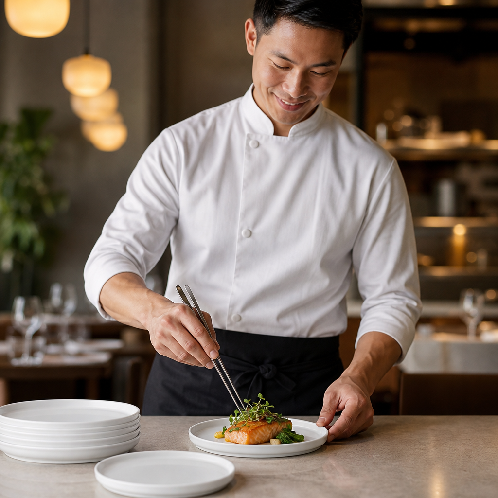 Stack Plates 165mm White Ceramic for Casual Dining (Pack of 12)