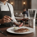 Stainless Steel Steak Forks with Ergonomic Handles for Restaurants (Pack of 12)