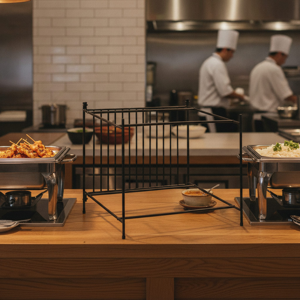 Metal Buffet Stand 490mm for Displaying Food