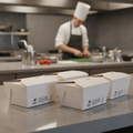 Paperboard Takeaway Boxes 800ml for Eco-Friendly Dining (Pack of 500)