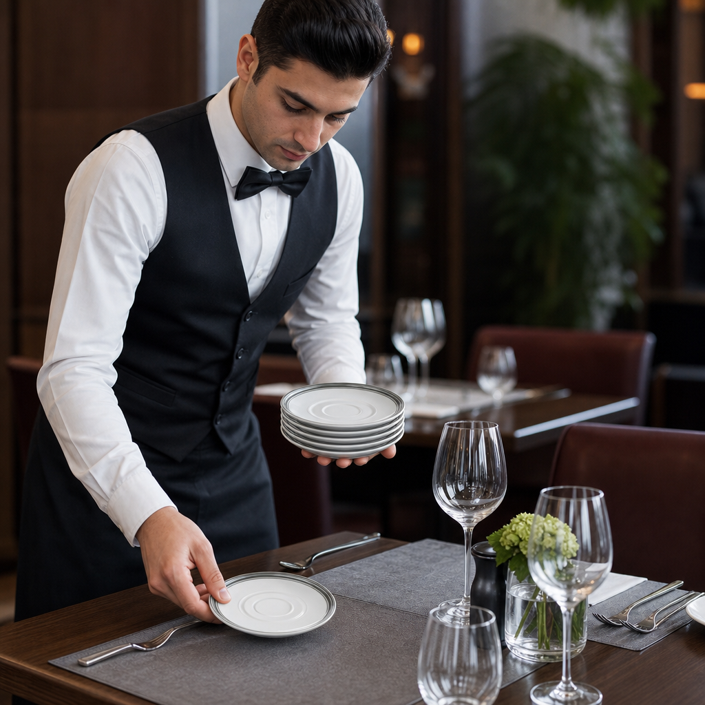 Saucers 150mm China for Dining Tables (Pack of 12)