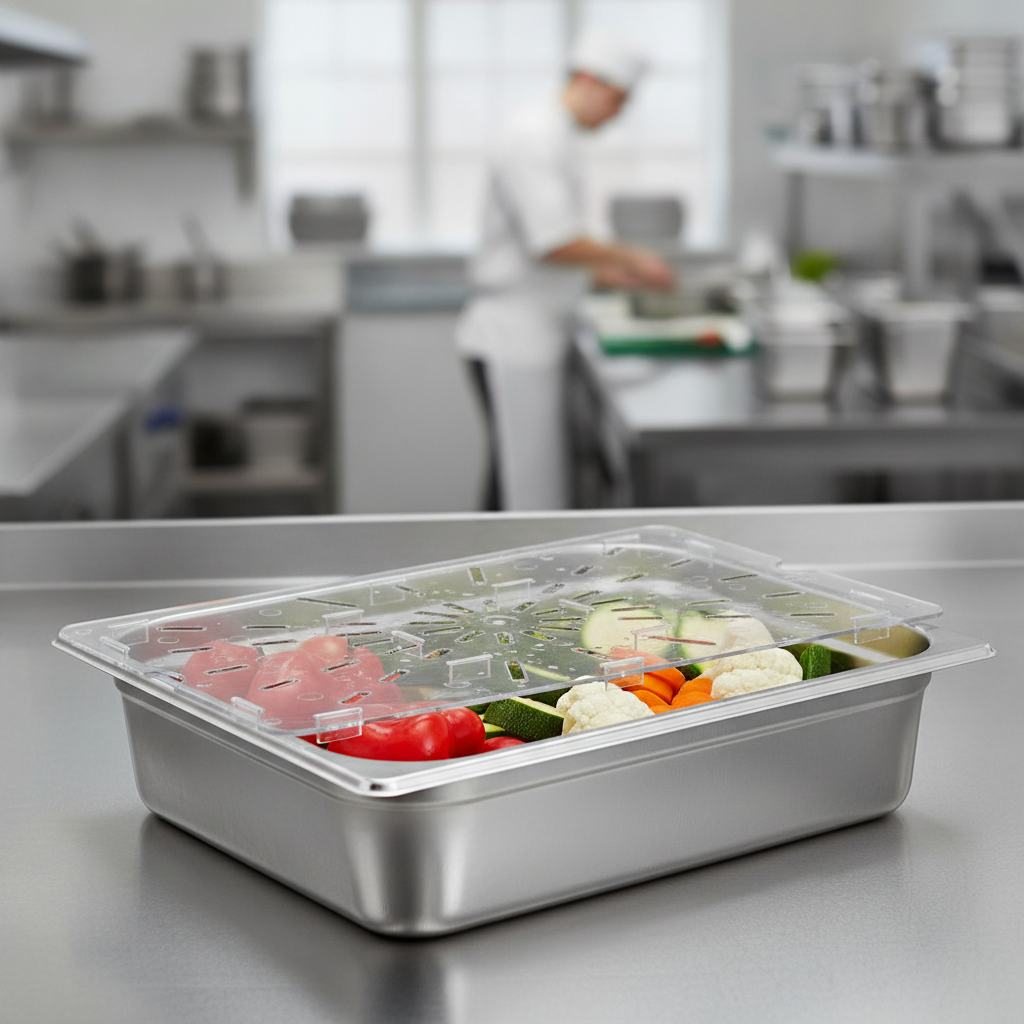 BPA Free Copolymer Gastronorm Drain Shelf 1/2GN for Food Storage