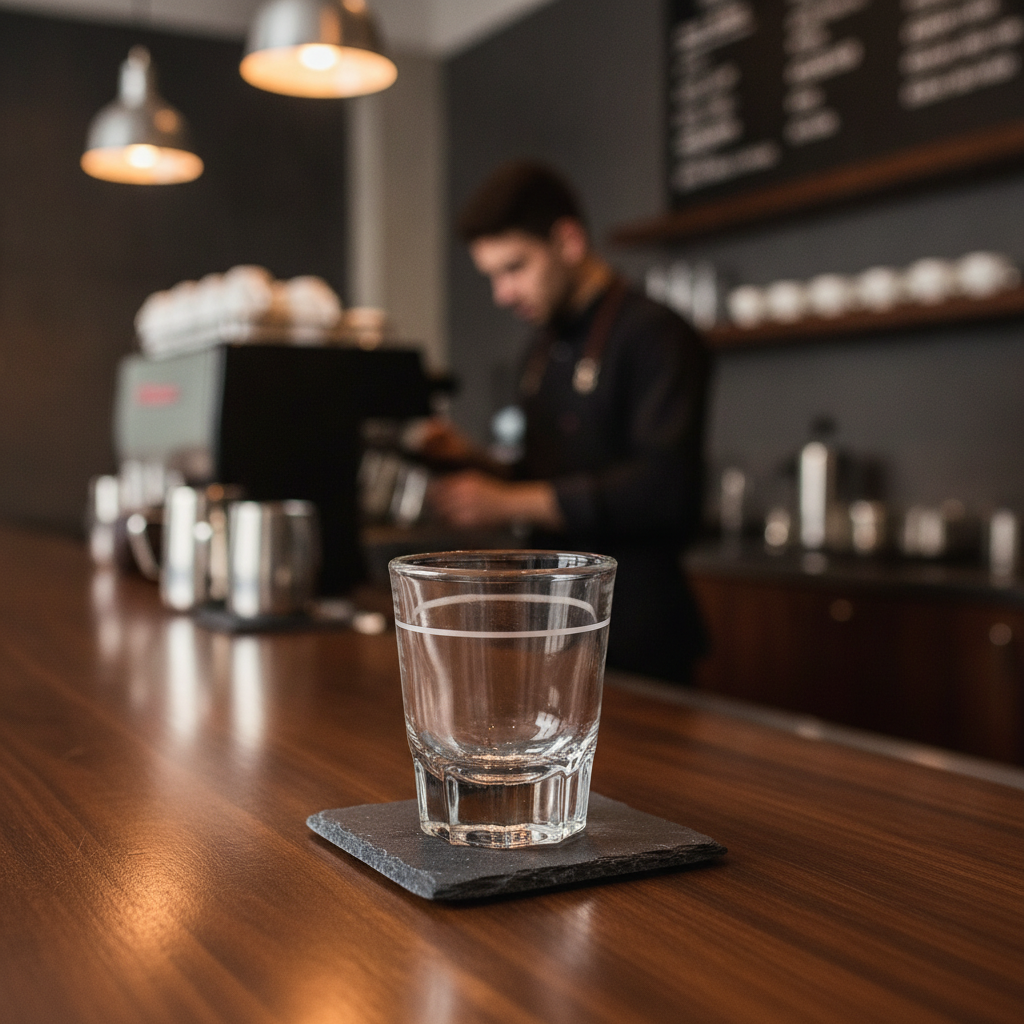 Glass Espresso Measuring Cup 2oz for Cafés & Restaurants