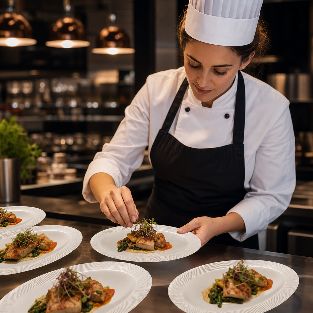 Oval Plates x 203 152mm Porcelain for Elegant Food Presentation (Pack of 12)