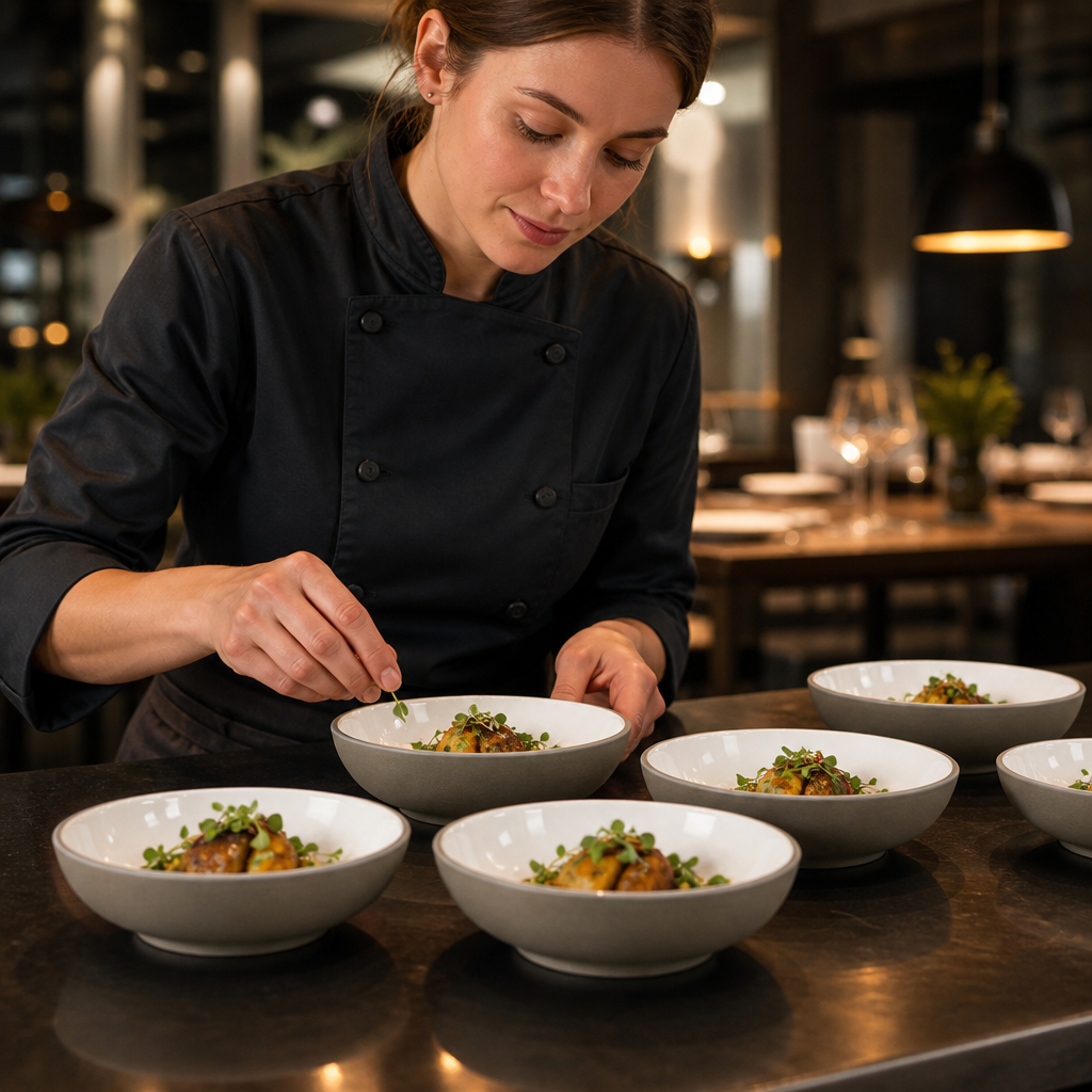 Bowls 170mm Stoneware for Contemporary Dining (Pack of 6)