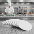 Paper & Foil Recyclable Lids for Round Foil Containers (Pack of 200)
