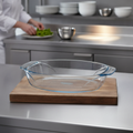 Glass Oval Roasting Dish 2L for Oven to Table Service