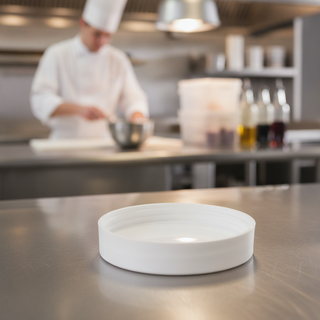 Plastic Save and Pour Lid 94mm for Liquids (Pack of 1)