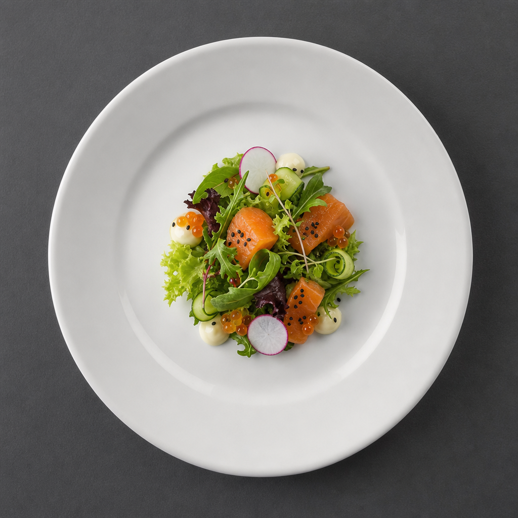 Wide Rimmed Porcelain Plates 165mm for Restaurants & Cafés