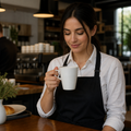 Latte Mugs 280ml Vitrified Ceramic for Catering (Pack of 12)