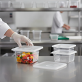 Polypropylene Clear Cover 100x100mm for Food Storage