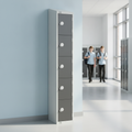 Powder Coated Steel Lockers 450mm Deep for Schools & Workplaces