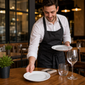 Harmony Plates 165mm White Porcelain for Casual Dining (Pack of 36)