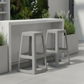 Polypropylene High Stools 750mm for Indoor & Outdoor Use (Pack of 2)