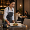 Rectangular Plates Grey Porcelain 298x153mm for Modern Dining (Pack of 12)