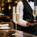 Polycarbonate Paradise Flutes 220ml for Bars & Restaurants (Pack of 12)