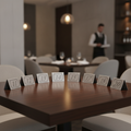 Stainless Steel Table Numbers 11-20 34x50mm for Efficient Table Management