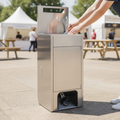 Stainless Steel Mobile Hand Wash Station 12.5L for Outdoor Events