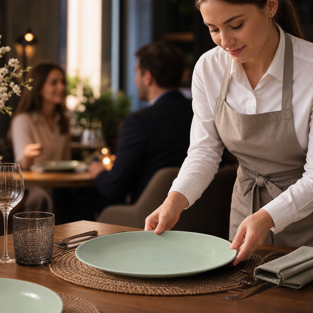 Plates 270mm Ceramic for Stylish Dining (Pack of 6)
