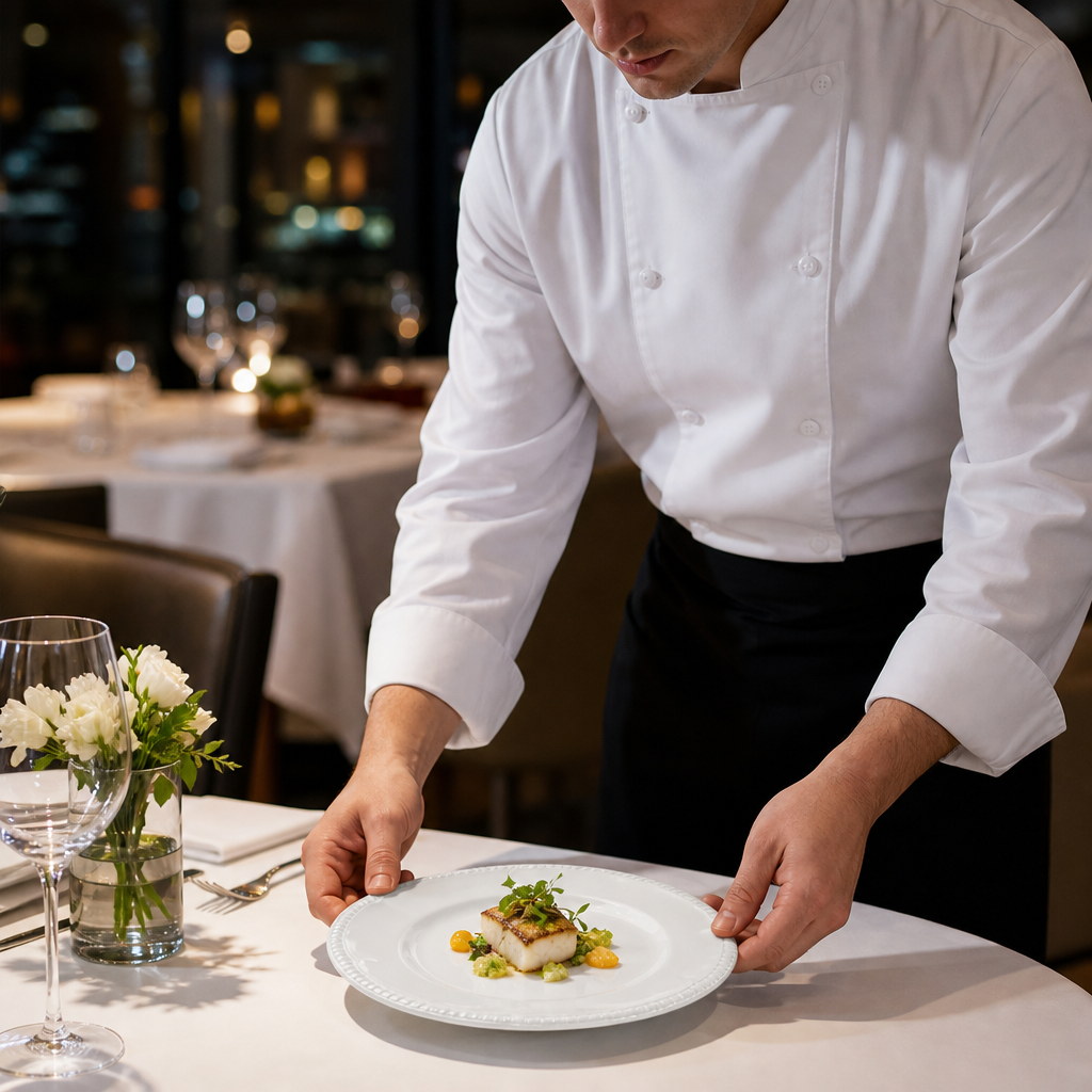 Elegant Plates 165mm White Porcelain for Fine Dining (Set of 24) (Pack of 24)