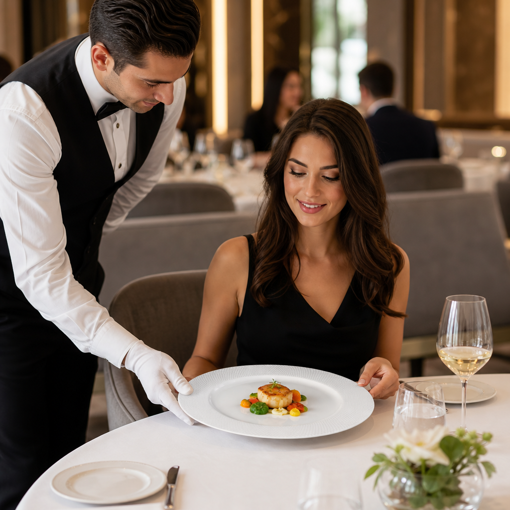 Plates 300mm Bone China for Elegant Dining (Pack of 12)