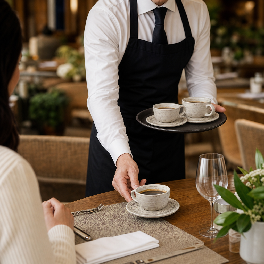 Espresso Saucers 114mm Vitrified Ceramic for Coffee Service (Pack of 12)