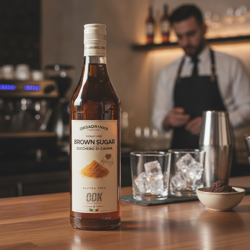 Polyethylene Cane Sugar Syrup 750ml for Cocktails & Drinks