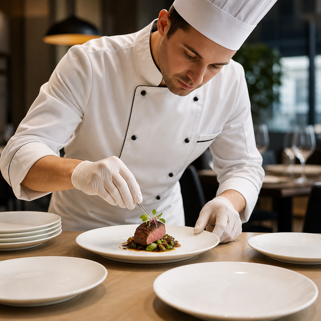 Coupe Plates 265mm Bone China for Fine Dining (Pack of 6)