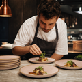 Coupe Plates 165mm Terracotta for Restaurants & Cafés (Pack of 12)