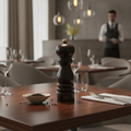 Wooden Pepper Mill 7in for Dining Tables