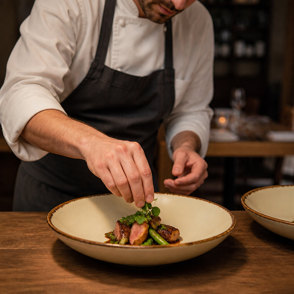 Handcrafted Porcelain Coupe Bowls in Linen for Rustic Dining