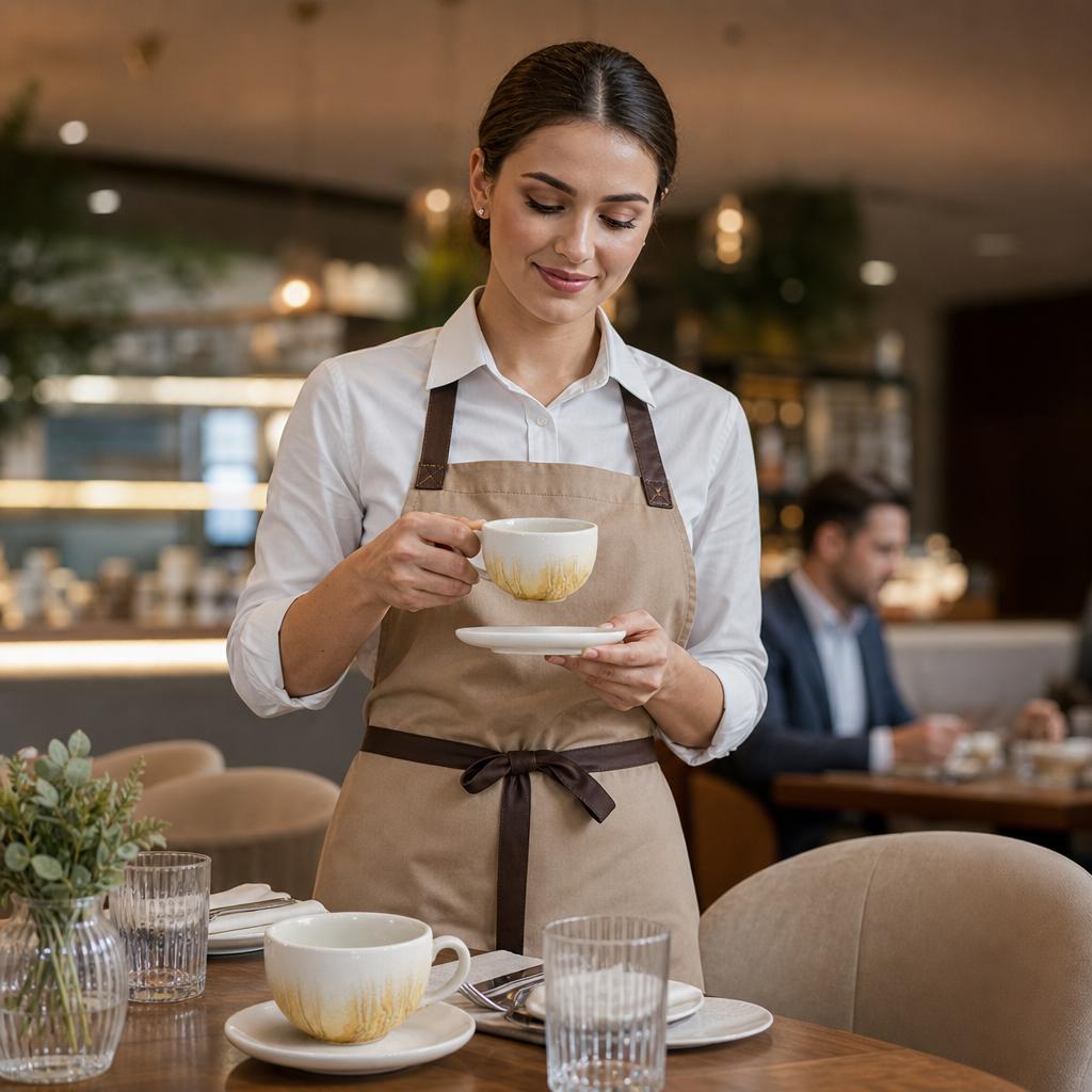 Super Vitrified Ceramic Cappuccino Cups 355ml for Modern Hospitality (Pack of 12)
