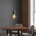 Iron Balloon Cage Pendant Light in Pewter for Stylish Interiors