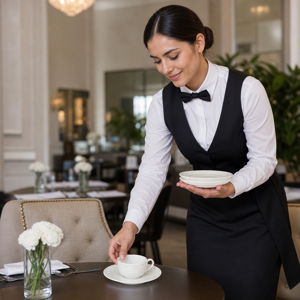 Coupe Tea Saucers Fine China for Catering Establishments (Pack of 24)
