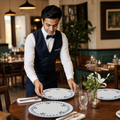 Vitrified Coupe Plates 260mm Ceramic for Restaurants & Cafés (Pack of 12)