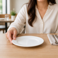 Classic White Porcelain Plates 165mm for Catering Use