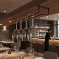 Stainless Steel Glass Hanger 406mm for Elegant Stemware Display
