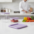 Polyethylene Square Food Storage Container Lid for Safe Food Storage