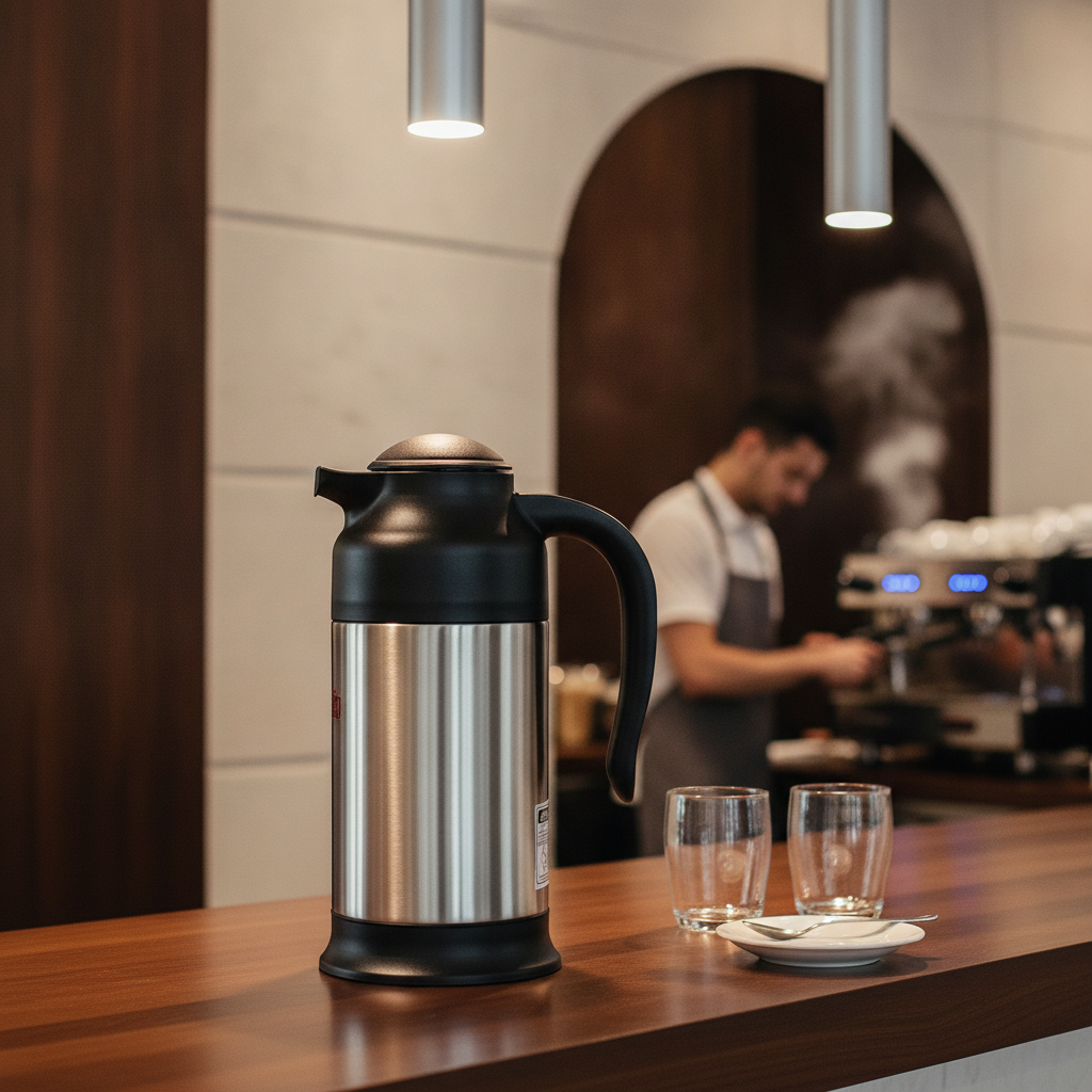 Stainless Steel Vacuum Jug 700ml for Beverage Service