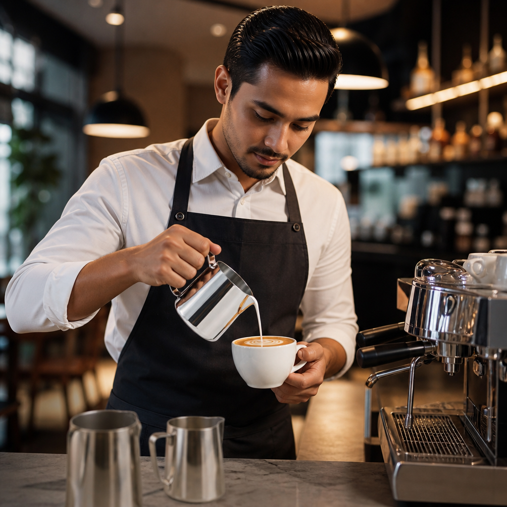 Stainless Steel Milk Jug 145ml for Caf? & Tearooms