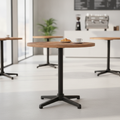 High Density Woodchip Round Table Top 600mm for Cafés & Restaurants